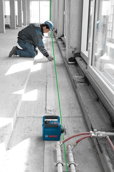 Bosch Rotationslaser GRL 300 HVG mit grüner Laserlinie